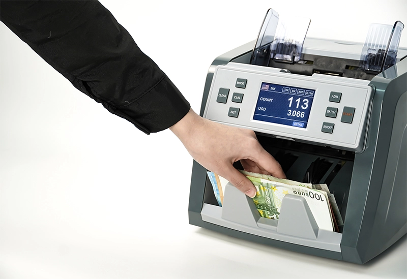 Contador de Billetes, Suma Valores, Detecta falsos. Multimoneda. BillBank EC900 - Contador de Billetes - imagen 3